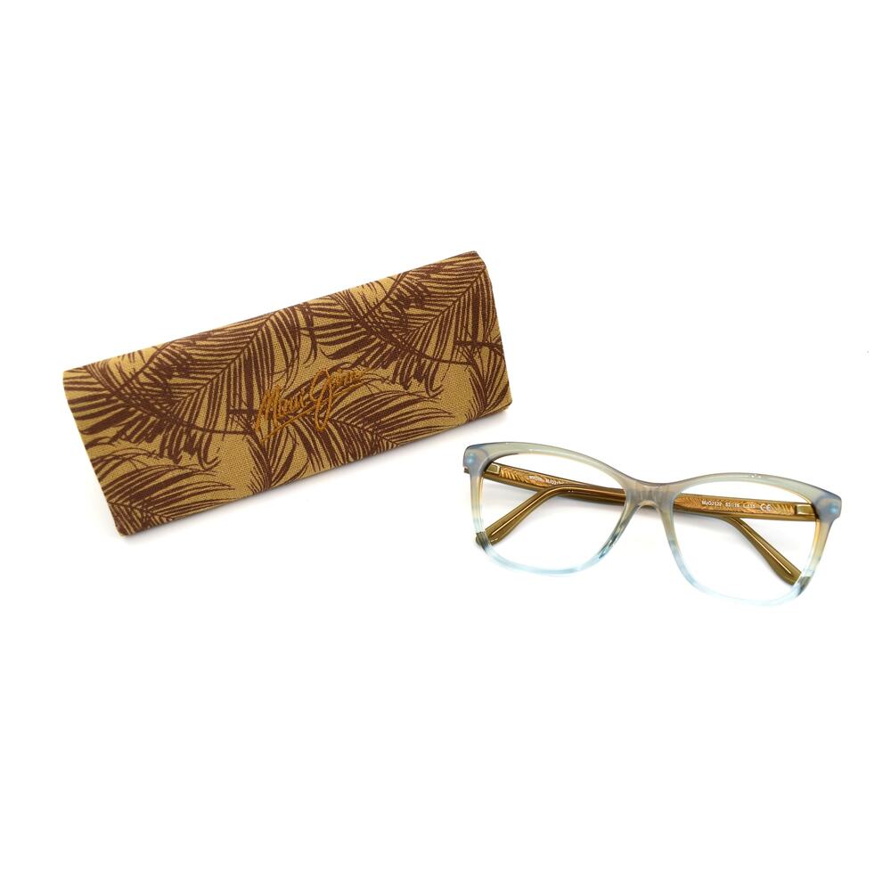 Maui Jim MJO2122-06E 53-16-135mm Eyeglass FRAMES with Case - VERY GOOD CONDITION